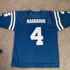 Vintage Colts Jersey, Harbaugh 4